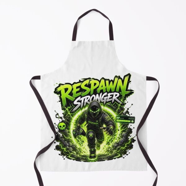 Item preview, RESPAWN STRONGER Gaming Sticker | Neon Esports Gamer Design designed and sold by Stylestickers55.