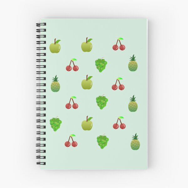 Item preview, Cute Tropical Fruit Pattern | Cherries, Apples, Pineapples & Grapes designed and sold by Rush2Buy.