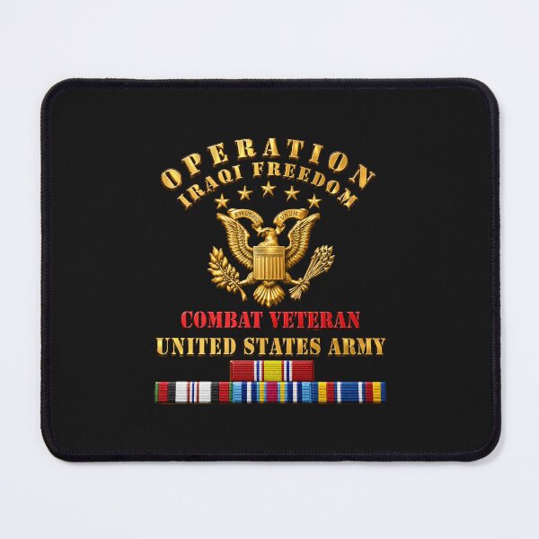 Item preview, Army - IRAQI FREEDOM Veteran - Combat Veteran - 3d enhanced designed and sold by Military Insignia Products.