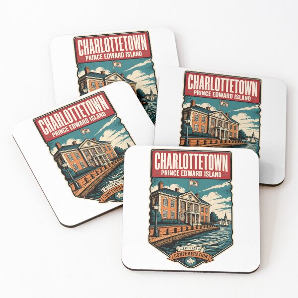 Item preview, Charlottetown, Prince Edward Island Canada Vintage Travel Tourism Souvenir designed and sold by TravelersGems.