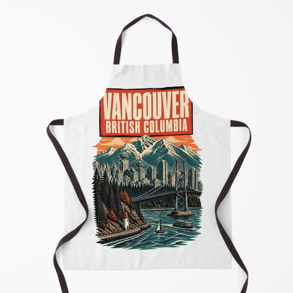 Item preview, Vancouver, British Columbia Canada Vintage Travel Tourism Souvenir designed and sold by TravelersGems.