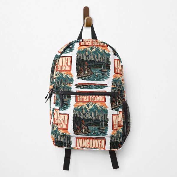 Item preview, Vancouver, British Columbia Canada Vintage Travel Tourism Souvenir designed and sold by TravelersGems.