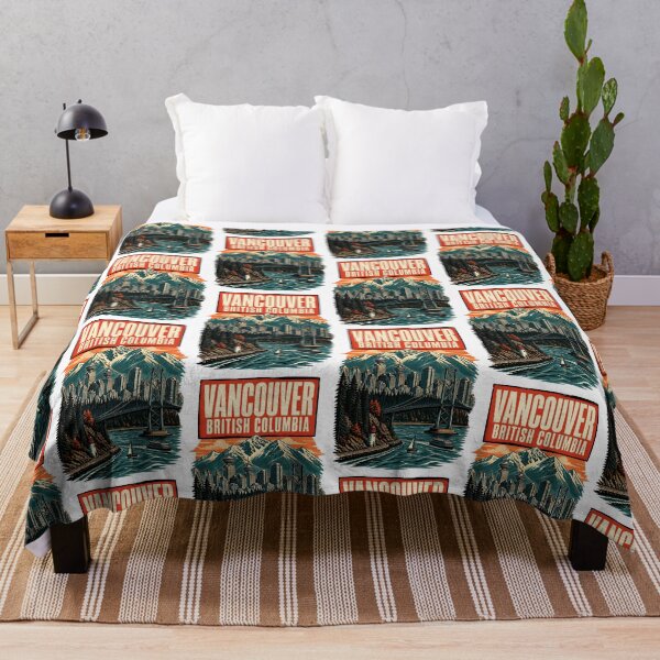 Item preview, Vancouver, British Columbia Canada Vintage Travel Tourism Souvenir designed and sold by TravelersGems.