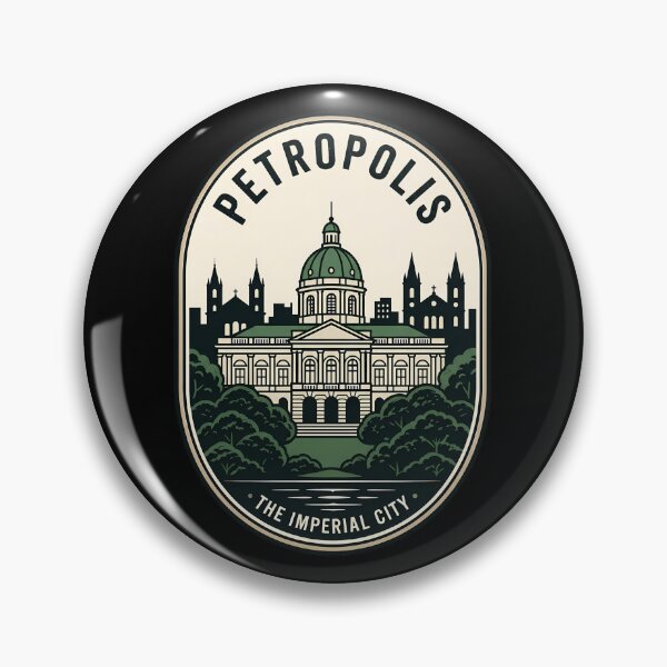 Item preview, Petropolis The Imperial City Vintage Travel Emblem designed and sold by k3rstman1.