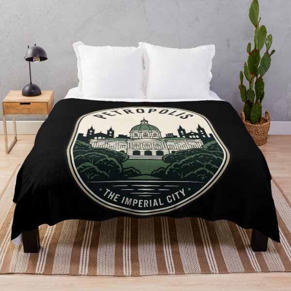 Item preview, Petropolis The Imperial City Vintage Travel Emblem designed and sold by k3rstman1.