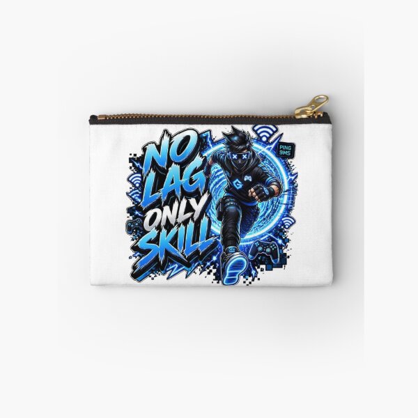 Item preview, NO LAG ONLY SKILL | Cyber Gaming Streetwear Graphic Sticker designed and sold by Stylestickers55.