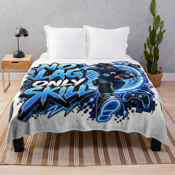 Item preview, NO LAG ONLY SKILL | Cyber Gaming Streetwear Graphic Sticker designed and sold by Stylestickers55.