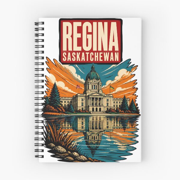 Item preview, Regina, Saskatchewan Canada Vintage Travel Tourism Souvenir designed and sold by TravelersGems.