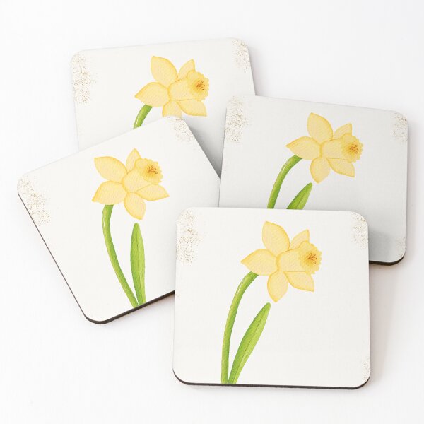 Item preview, March Birth Flower Daffodil | Elegant Watercolor Botanical | Vintage Floral designed and sold by lisa-diver.
