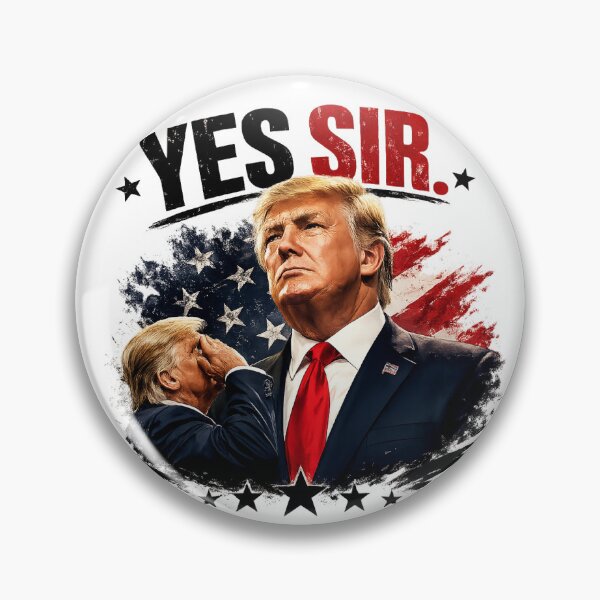 Item preview, Yes Sir - Trump designed and sold by MixailG.