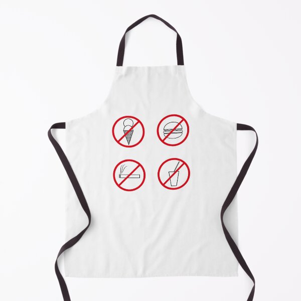 Item preview, Minimalist Prohibition Signs in Clean Red Circle Design designed and sold by GraffiTimi.