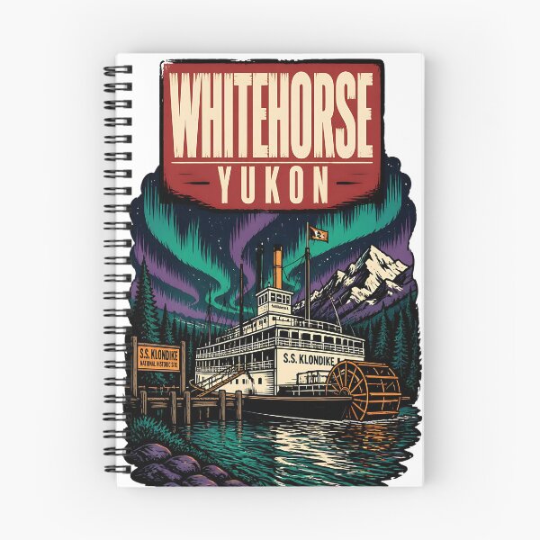 Item preview, Whitehorse, Yukon Canada Vintage Travel Tourism Souvenir designed and sold by TravelersGems.