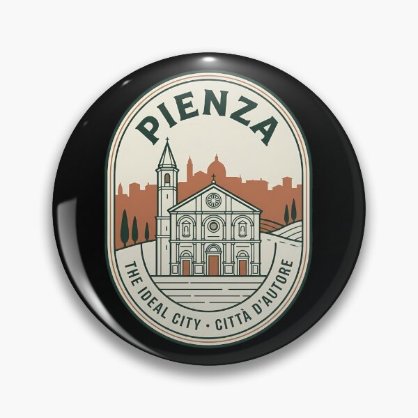 Item preview, Pienza Italy Vintage Travel Emblem designed and sold by k3rstman1.