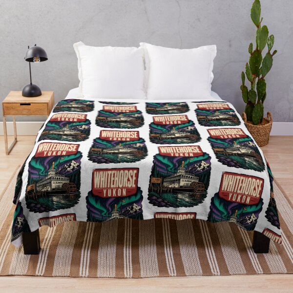 Item preview, Whitehorse, Yukon Canada Vintage Travel Tourism Souvenir designed and sold by TravelersGems.