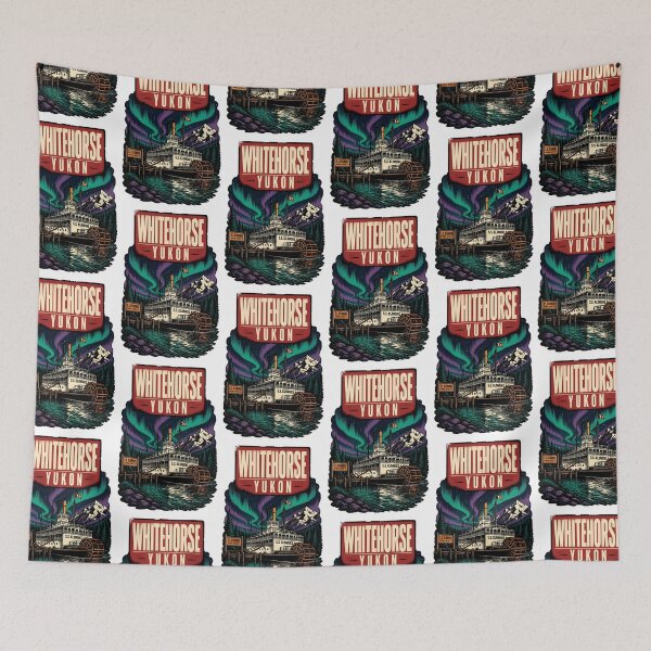 Item preview, Whitehorse, Yukon Canada Vintage Travel Tourism Souvenir designed and sold by TravelersGems.