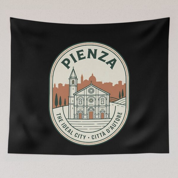 Item preview, Pienza Italy Vintage Travel Emblem designed and sold by k3rstman1.