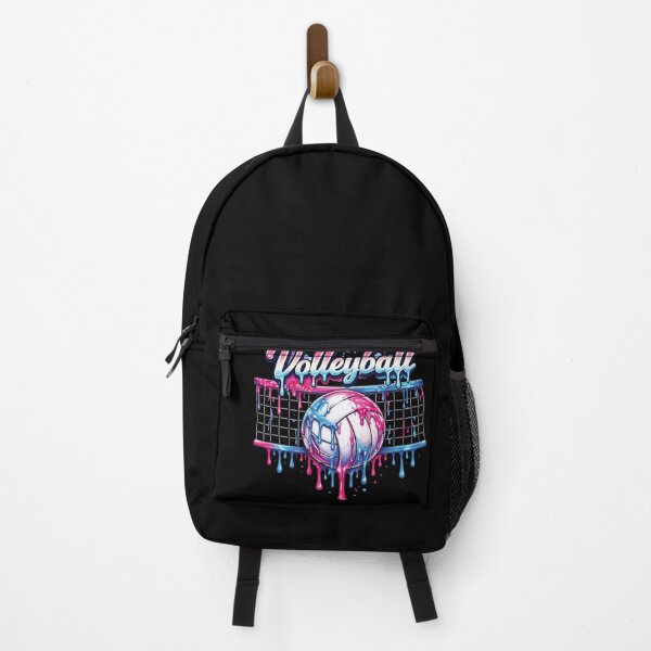 Item preview, Volleyball Script Drip Art Rainbow Design designed and sold by ayion.