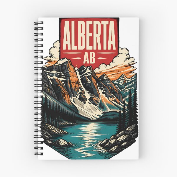 Item preview, Alberta Canada Vintage Travel Tourism Souvenir designed and sold by TravelersGems.
