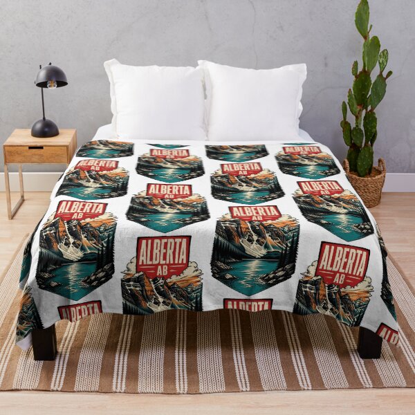 Item preview, Alberta Canada Vintage Travel Tourism Souvenir designed and sold by TravelersGems.