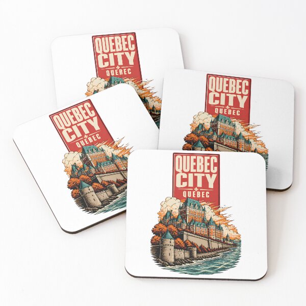 Item preview, Quebec City, Quebec Canada Vintage Travel Tourism Souvenir designed and sold by TravelersGems.