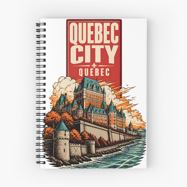 Item preview, Quebec City, Quebec Canada Vintage Travel Tourism Souvenir designed and sold by TravelersGems.