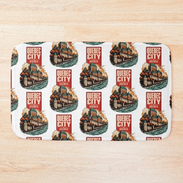 Item preview, Quebec City, Quebec Canada Vintage Travel Tourism Souvenir designed and sold by TravelersGems.