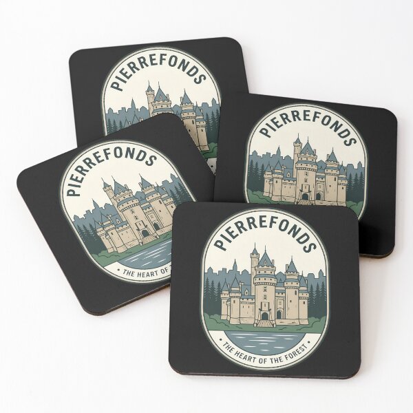 Item preview, Pierrefonds Castle France Vintage Travel Emblem designed and sold by k3rstman1.