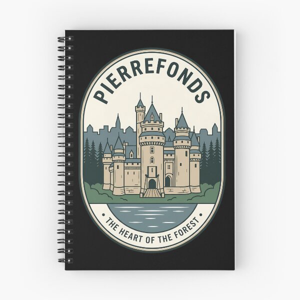 Item preview, Pierrefonds Castle France Vintage Travel Emblem designed and sold by k3rstman1.