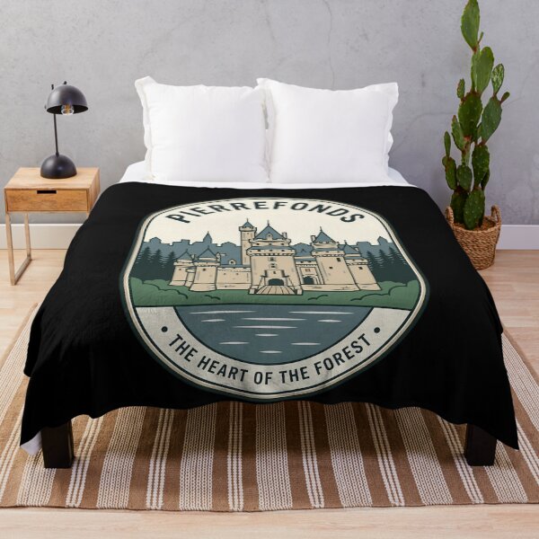 Item preview, Pierrefonds Castle France Vintage Travel Emblem designed and sold by k3rstman1.