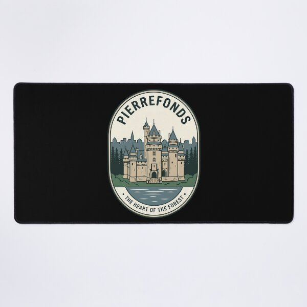Item preview, Pierrefonds Castle France Vintage Travel Emblem designed and sold by k3rstman1.