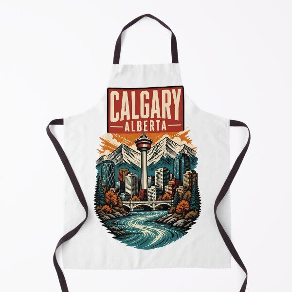 Item preview, Calgary, Alberta Canada Vintage Travel Tourism Souvenir designed and sold by TravelersGems.