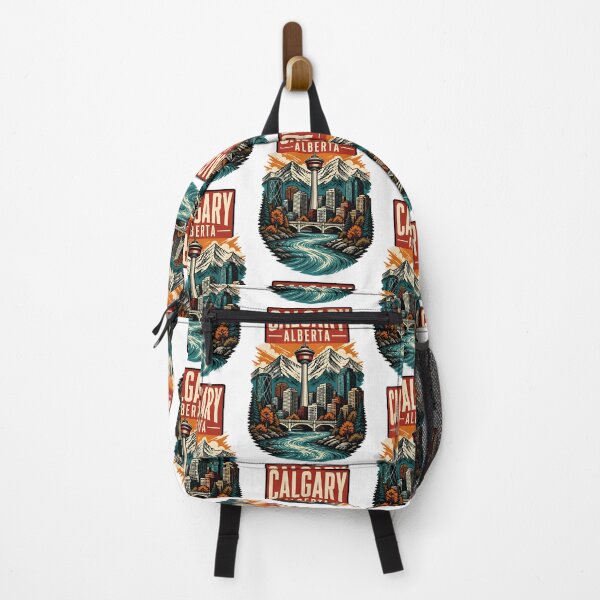 Item preview, Calgary, Alberta Canada Vintage Travel Tourism Souvenir designed and sold by TravelersGems.