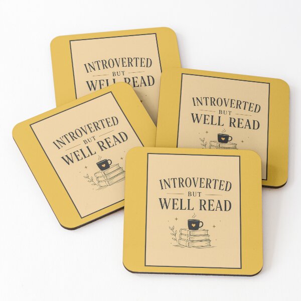 Item preview, Introverted But Well Read designed and sold by Noirvasca.