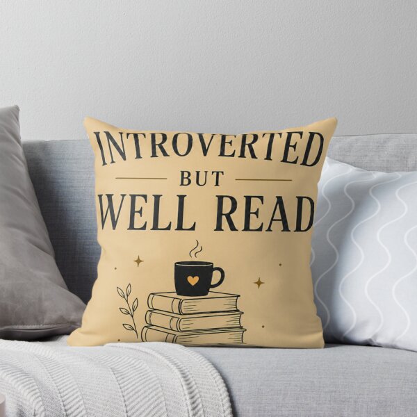 Item preview, Introverted But Well Read designed and sold by StockAnime.