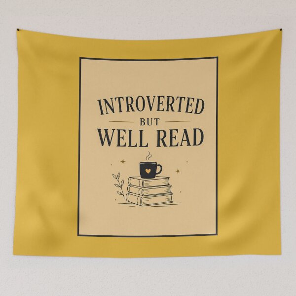 Item preview, Introverted But Well Read designed and sold by Noirvasca.