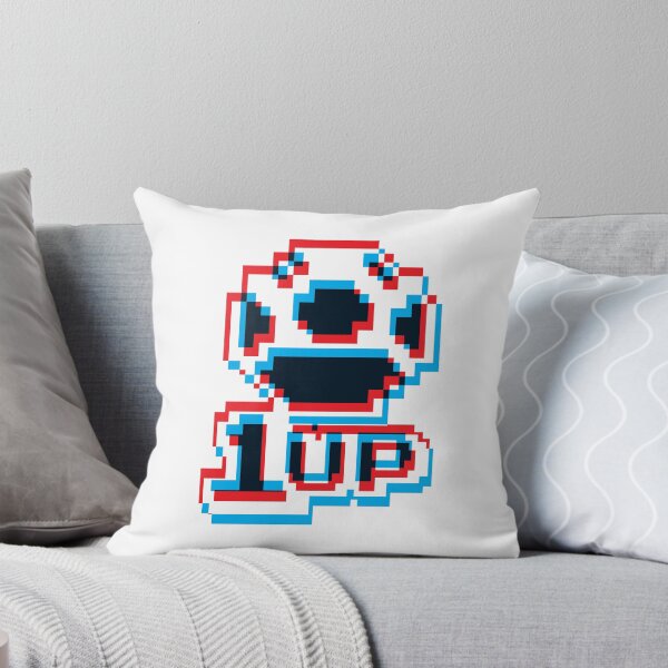 Item preview, 1up Mushroom Negative 3D - White designed and sold by animinimal.
