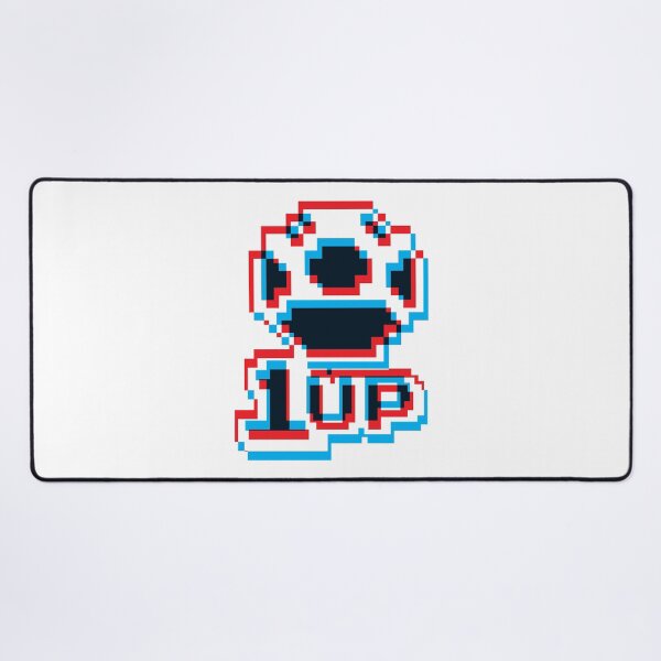 Item preview, 1up Mushroom Negative 3D - White designed and sold by animinimal.