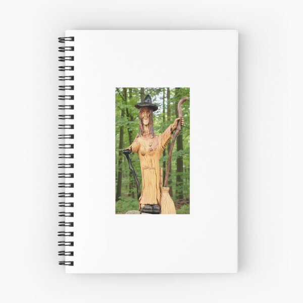 Item preview, Hexe Witch Wood Sculpture Harz Germany  Forest Travel Photography Art designed and sold by PakiInGermany.