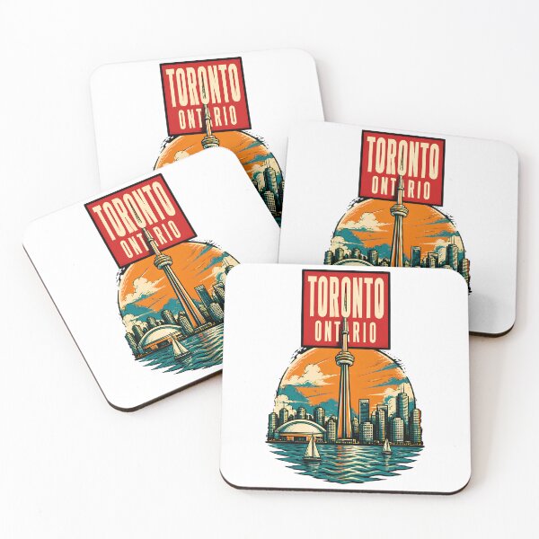 Item preview, Toronto, Ontario Canada Vintage Travel Tourism Souvenir designed and sold by TravelersGems.