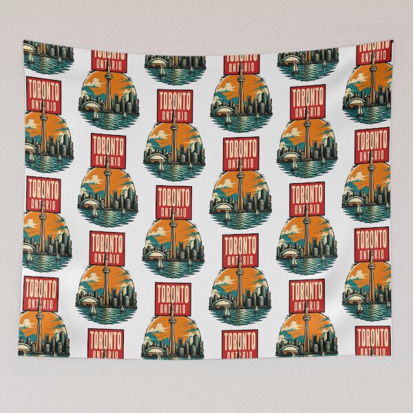 Item preview, Toronto, Ontario Canada Vintage Travel Tourism Souvenir designed and sold by TravelersGems.