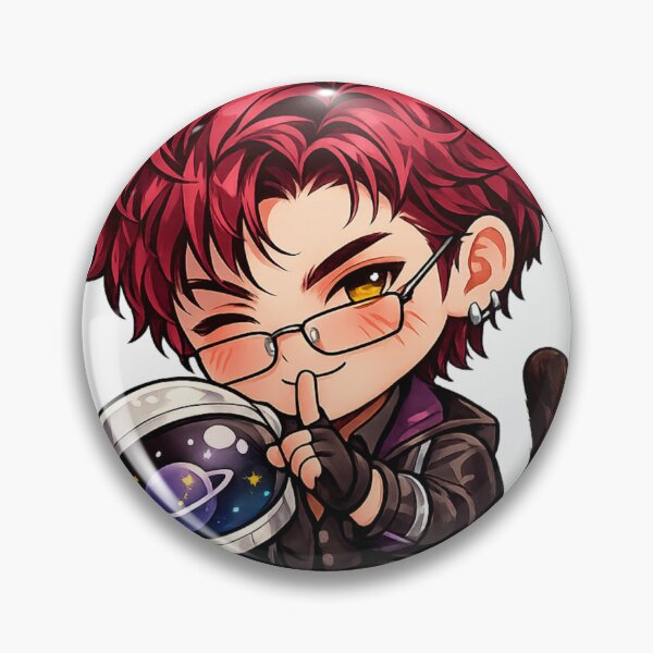 Item preview, Cute Valko Inspired Space Cat Boy Sticker | Chibi Cosmic Explorer Anime Character | Kawaii Galaxy Gamer Art designed and sold by Doodle ⭐⭐⭐⭐⭐.