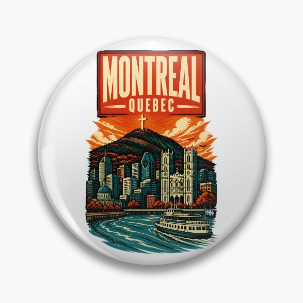 Item preview, Montreal, Quebec Canada Vintage Travel Tourism Souvenir designed and sold by TravelersGems.