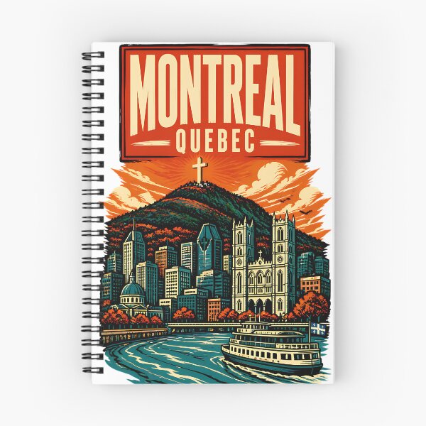 Item preview, Montreal, Quebec Canada Vintage Travel Tourism Souvenir designed and sold by TravelersGems.