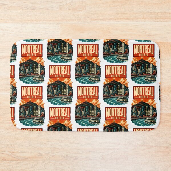 Item preview, Montreal, Quebec Canada Vintage Travel Tourism Souvenir designed and sold by TravelersGems.