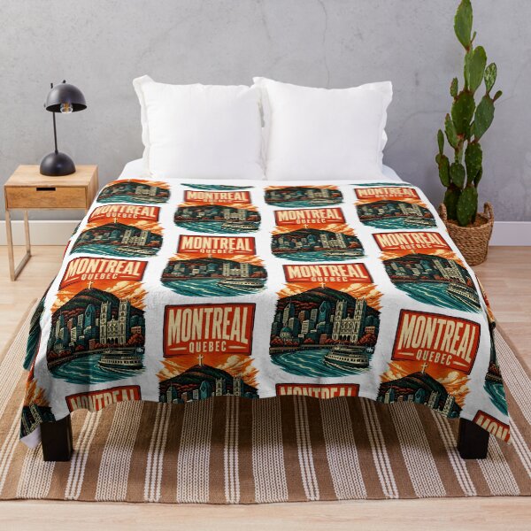 Item preview, Montreal, Quebec Canada Vintage Travel Tourism Souvenir designed and sold by TravelersGems.