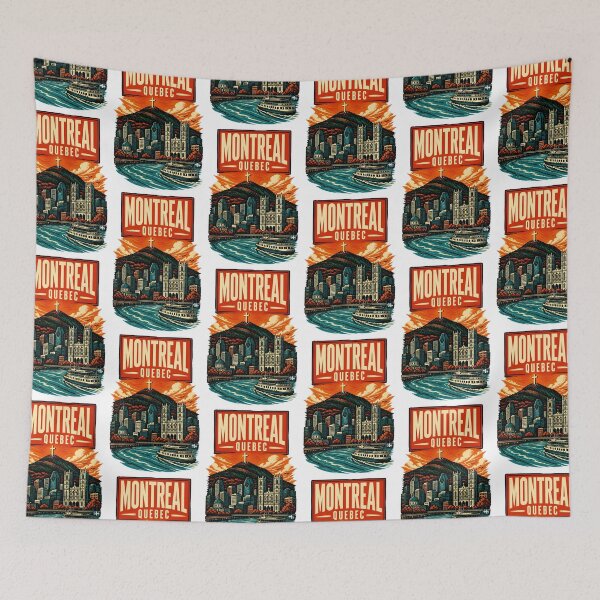 Item preview, Montreal, Quebec Canada Vintage Travel Tourism Souvenir designed and sold by TravelersGems.