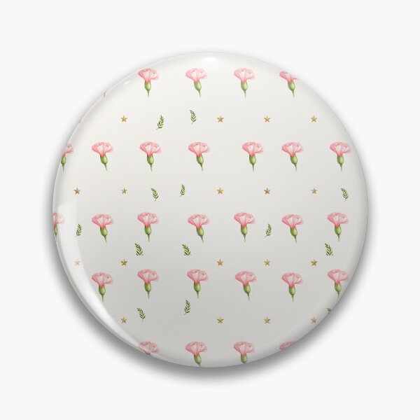 Item preview, January Birth Flower Carnation | Elegant Watercolor Botanical | Vintage Floral designed and sold by lisa-diver.