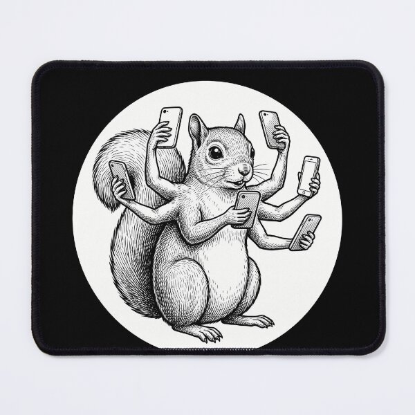 Item preview, Too Many Hands, Too Many Notifications designed and sold by SignumShop.