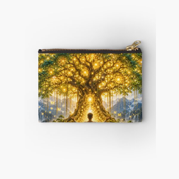Item preview, Kalpavriksha Manifestation Tree of Life Spiritual Wall Art designed and sold by hutofdesigns.