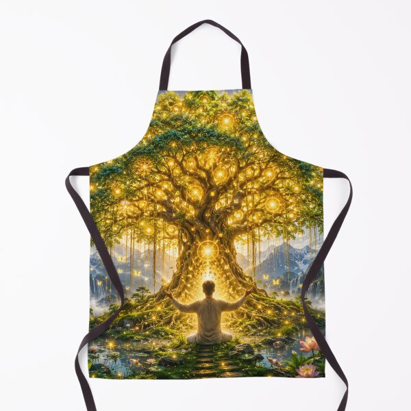 Item preview, Kalpavriksha Manifestation Tree of Life Spiritual Wall Art designed and sold by hutofdesigns.